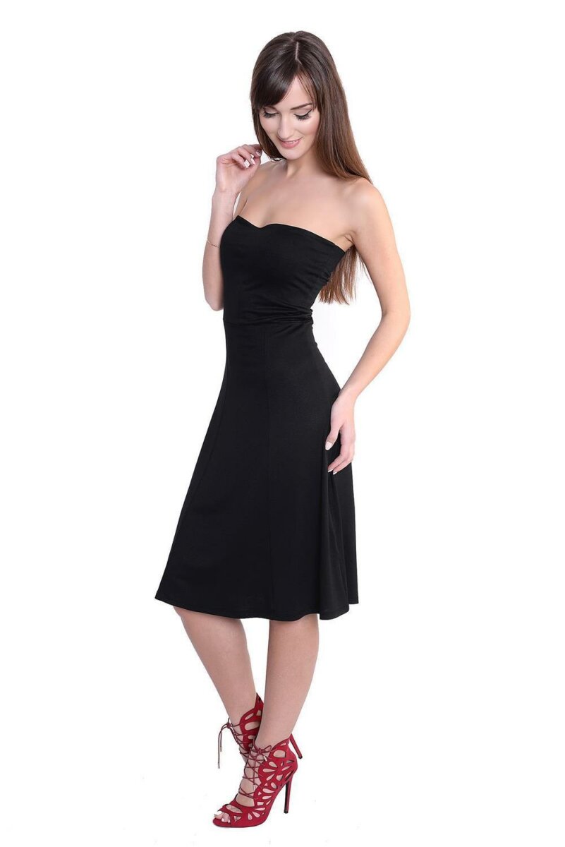 Damen Bandeau Bandeaukleid Sommer Kleid Lang Maxikleid Ruckenfrei Gr 14 19