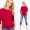 Damen Longshirt langarm Bluse mit Fledermausärmel Top;