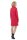 Damen Minikleid A-Form Kleid Tunika mit Kragen;