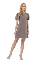 Damen Minikleid Trapez-Kleid Tunika Top;