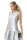 Damen Kleid Elegant Stepp-Muster Mini-Kleid