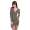 Damen Kleid Minikleid Langarm; S/M;
