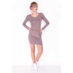 Damen Military Kleid mit Puffärmeln Gr. S/M,