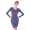 Damen Military Kleid mit Puffärmeln Gr. S/M,