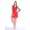 Damen Kleid Dress Glockenschnitt Skaterkleid Langarm Minikleid 2 farbig;S/M