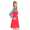 Damen Kleid Dress Glockenschnitt Skaterkleid Langarm Minikleid 2 farbig;S/M