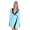 Damen Minikleid Wickelkleid V-Ausschnitt;