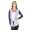 Damen Cardigan mit PU-Ärmeln Jacke Bolero;