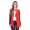 Damen Cardigan mit PU-Ärmeln Jacke Bolero;