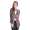 Damen Cardigan mit PU-Ärmeln Jacke Bolero;