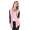 Damen Cardigan mit PU-Ärmeln Jacke Bolero;