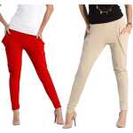Damen Hose mit Taschen Pluderhose Sport & Freizeit...