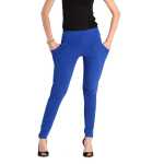 Damen Hose mit Taschen Pluderhose Sport & Freizeit Hose, S/M;