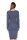 Damen Kleid Dress Langarm V-Ausschnitt ;