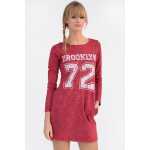 Damen Pullover Minikleid Dress Longshirt;S/M;