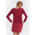Damen Pullover Minikleid Dress Longshirt;S/M;
