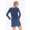 Damen Pullover Minikleid Dress Longshirt;S/M;