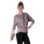 Longshirt Bluse Shirt mit Fledermausärmel TopGr. S/M;
