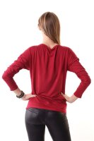 Damen Pullover mit Glitzersteinen;