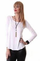 Damen Shirt Langarm one size; S/M;