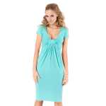 Elegantes Damen Minikleid mit V-Ausschnitt,
