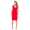 Elegantes Damen Minikleid mit V-Ausschnitt,