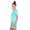 Damen Schulterfrei Tunika Kleid Dress Oberteil; S/M