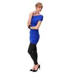 Damen Longshirt Wickeloberteil;Gr. S/M,