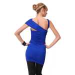 Damen Longshirt Wickeloberteil;Gr. S/M,