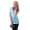 Damen Longshirt Wickeloberteil;Gr. S/M,
