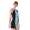 Longshirt Tunika Top Minikleid zweifarbig, S/M;