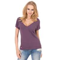 Shirt Bluse V-Ausschnitt  in 8 Farben,