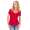 Shirt Bluse V-Ausschnitt  in 8 Farben,