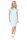 Damen Kleid klassisch elegant Sommer Mini-Kleid, Babyblau/S/36