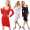 Damen Minikleid Schulterfrei Kleid Dress; S/M;