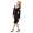 Damen Minikleid Schulterfrei Kleid Dress; S/M;