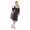 Damen Minikleid Schulterfrei Kleid Dress; S/M;