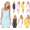 Kleid klassisch Sommer Mini-Kleid mit Taschen;