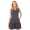 Kleid Tunika Mini-Kleid Rüschen V-Ausschnitt;