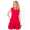 Kleid Tunika Mini-Kleid Rüschen V-Ausschnitt;
