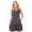 Kleid Tunika Mini-Kleid Rüschen V-Ausschnitt;