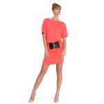Damen Kleid Dress Locker Luftig Fledermaus;S/M;