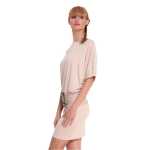 Damen Kleid Dress Locker Luftig Fledermaus;S/M;