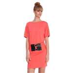 Damen Kleid Dress Locker Luftig Fledermaus;S/M;