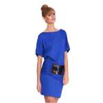 Damen Kleid Dress Locker Luftig Fledermaus;S/M;