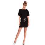 Damen Kleid Dress Locker Luftig Fledermaus;S/M;