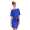 Damen Kleid Dress Locker Luftig Fledermaus;S/M;