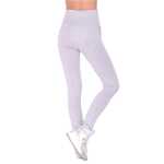 Damen Leggings Hohe-Taille mit Knöpfen,