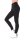 Damen Leggings Hohe-Taille mit Knöpfen,