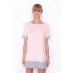 Damen Kleid Minikleid mit Kurzarm;S/M;